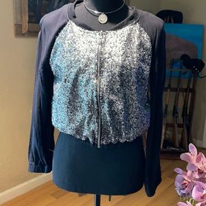 aniina Sequin Bomb Jacket - SIZE M